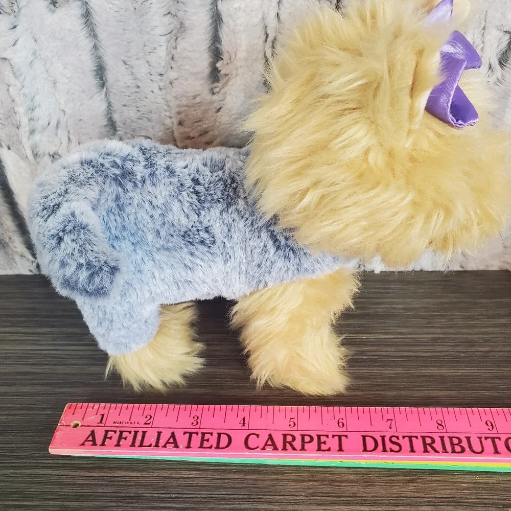 Walmart Yorkie Puppy Dog Plush 8